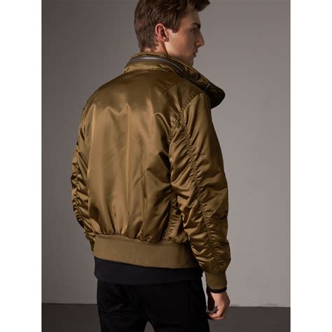 burberry military jacket|burberry nylon bomber jacket.